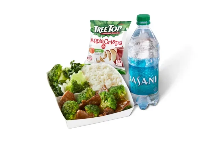 panda express menu 56 Broccoli Beef Panda Cub Meal