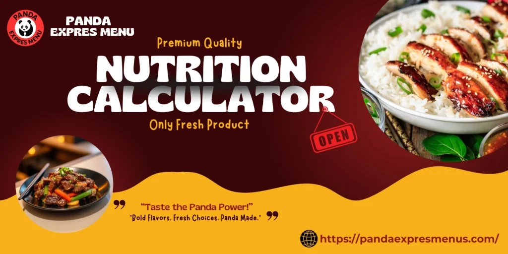 Panda Express Nutrition Calculator
