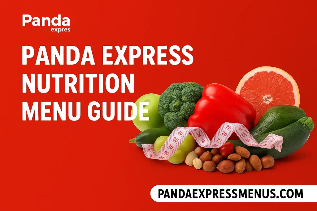 Panda Express Nutrition Menu