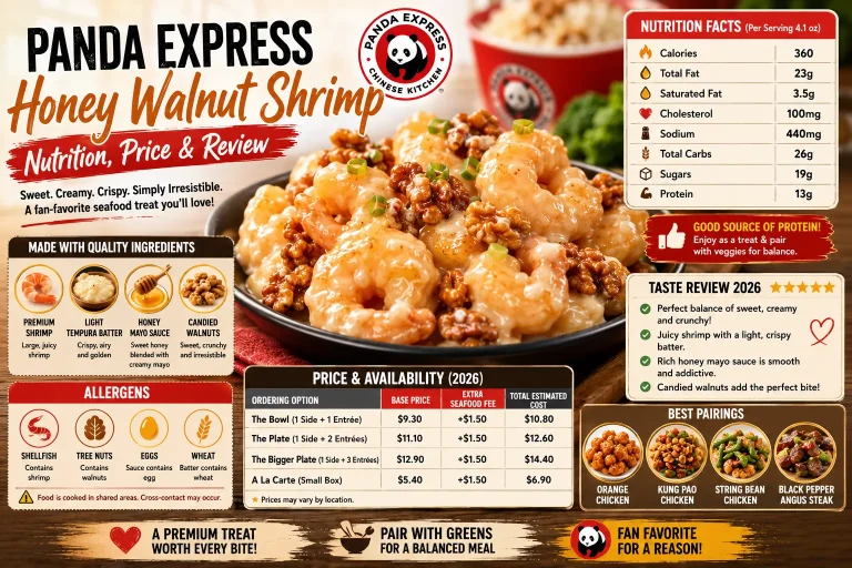 Panda Express Honey Walnut Shrimp: Nutrition, Price & Review 4 Panda Express Honey Walnut Shrimp Nutrition, Price & Review