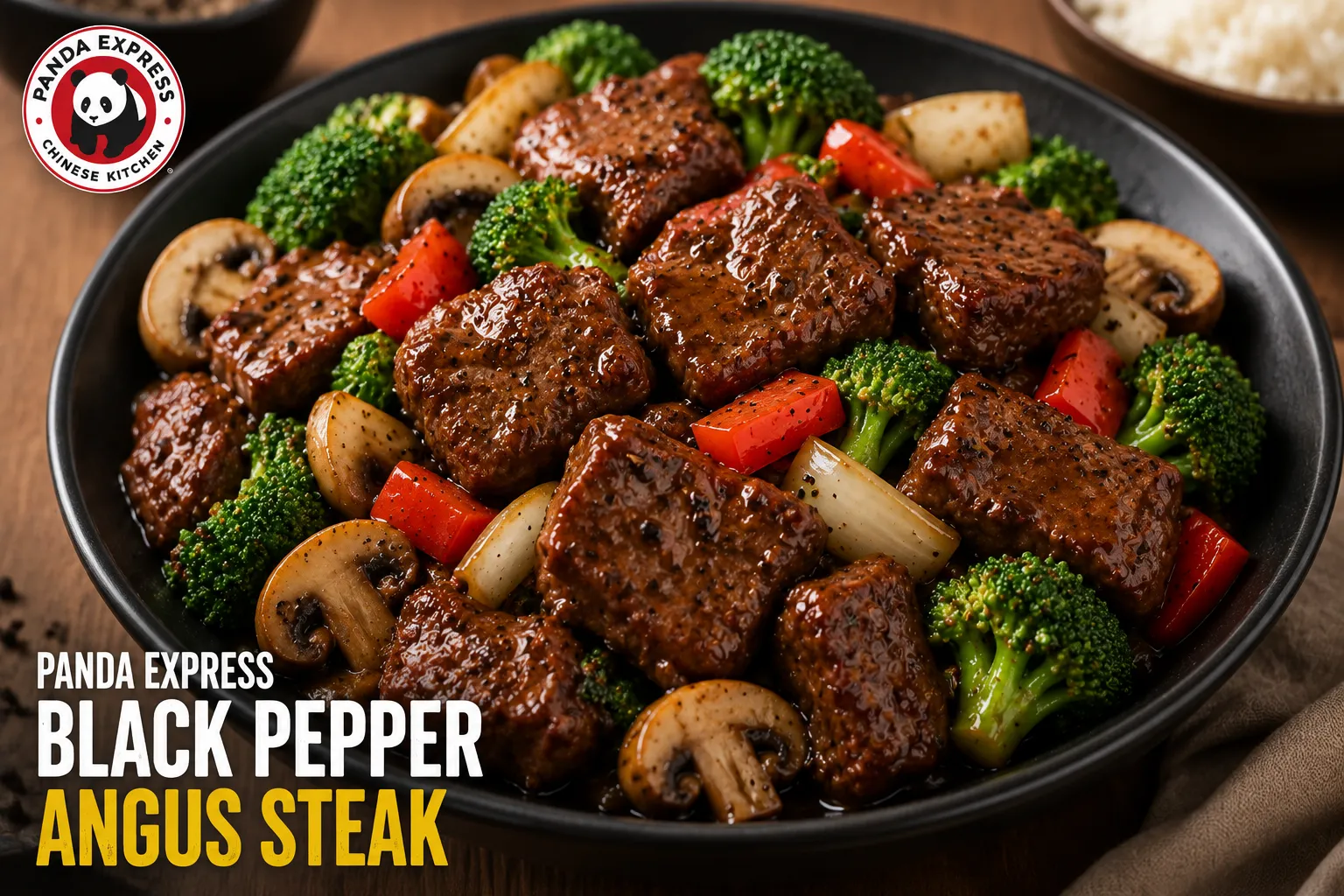 Panda Express Black Pepper Angus Steak