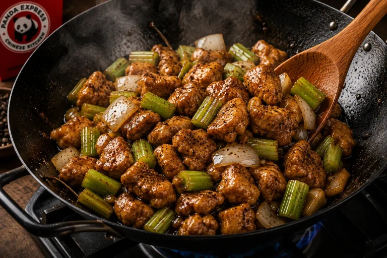 Panda Express Black Pepper Chicken